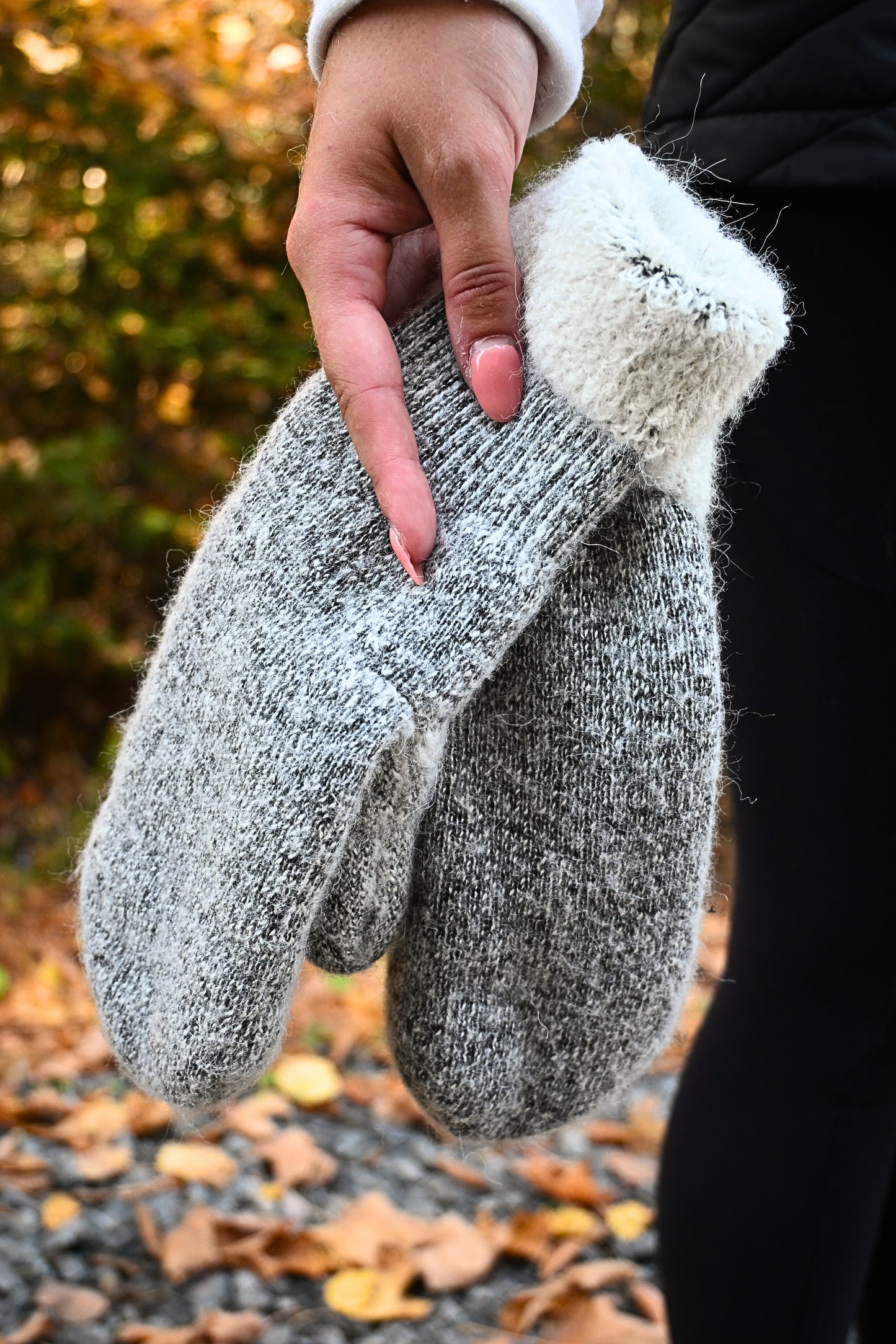 Alpaca mittens