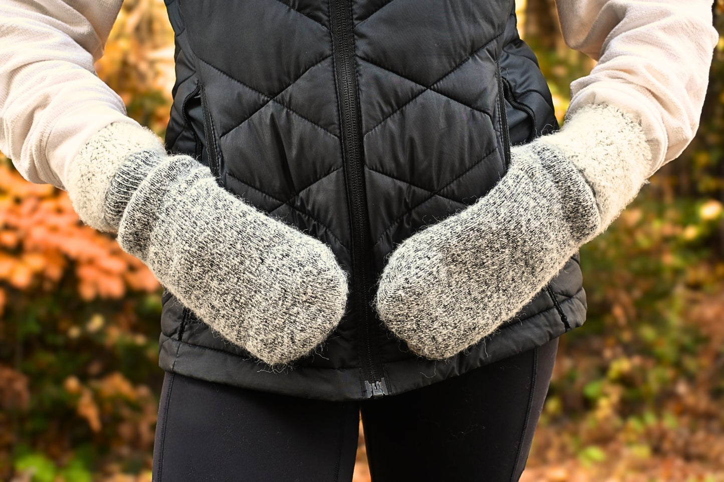 Alpaca mittens